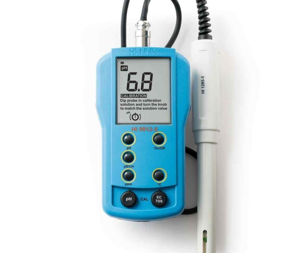 Máy đo pH / EC / TDS / Nhiệt độ - HI9812-5 - Hanna