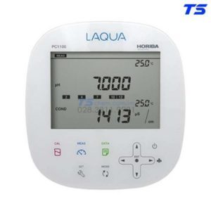 Máy đo pH / ORP / độ dẫn / điện trở / độ mặn / TDS để bàn - PC1100 - Horiba LAQUA