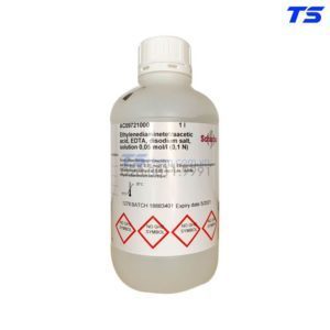 Dung dịch chuẩn Ethylenediaminetetraacetic acid, EDTA, disodium salt, solution 0,05 mol/l - AC09721000 - Scharlau