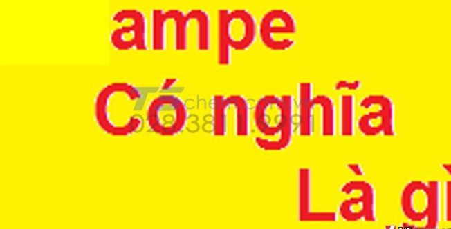 Đơn vị đo cường độ dòng điện Ampe là gì