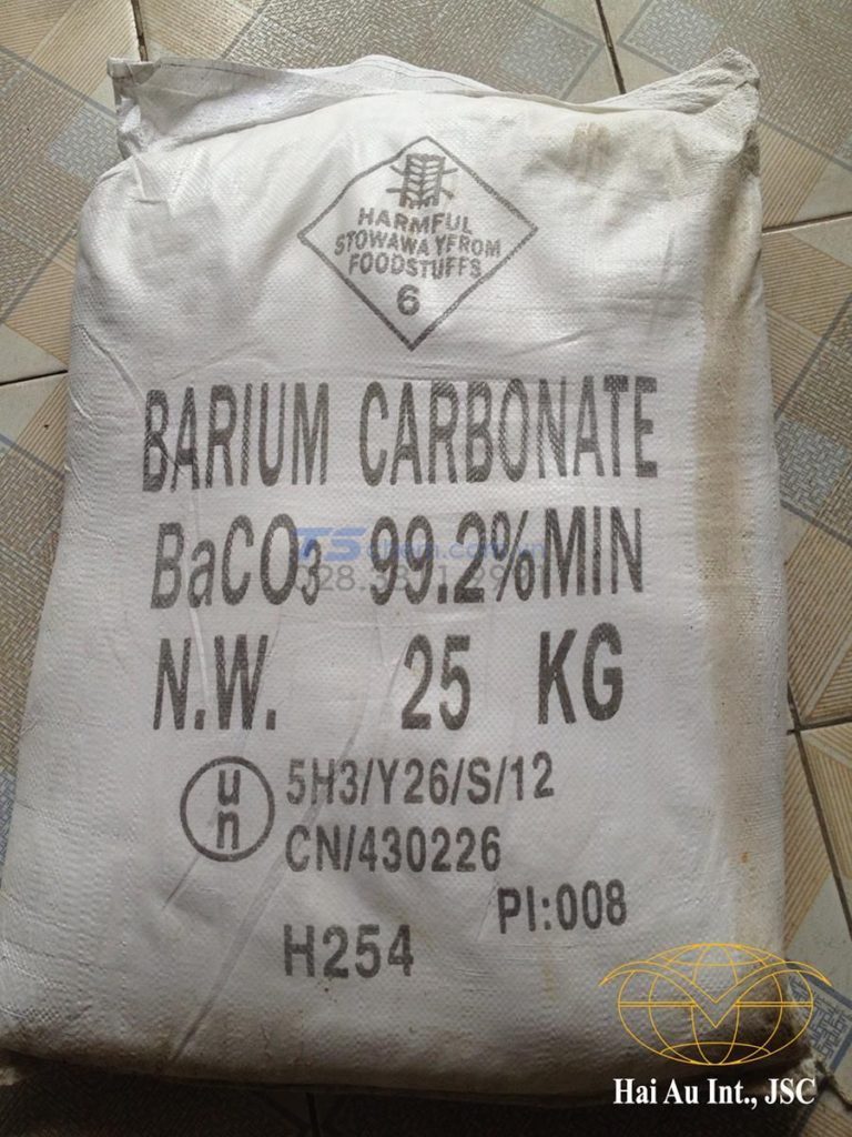 ĐIỀU CHẾ BARI CACBONAT