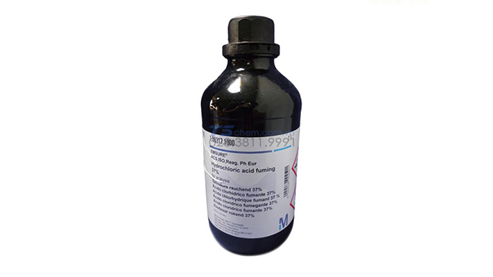 Giới Thiệu Hóa chất Hydrochloric Acid Fuming 37% - 1L - 100317 - Merck