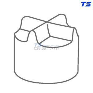 Cá từ dạng crown PTFE IKAFLON® 9 Set (5 Pcs) - 4498400 - IKA