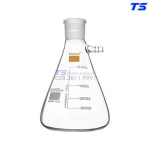 Bình tam giác cổ nhám có vòi theo chuẩn DIN ISO 3585 - Biohall