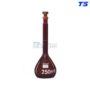 Bình định mức nâu loại A USP, có chứng nhận - Biohall