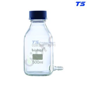 Chai trung tính có nhánh, có nắp vặn - Biohall