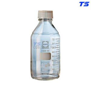 Chai trung tính chịu sốc nhiệt, GL 45, chia vạch đảo - 112707 - Duran