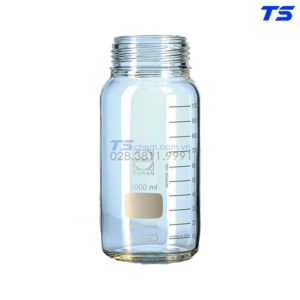 Chai trung tính cổ rộng GLS 80 không nắp - 11784 - Duran