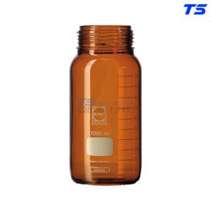Chai trung tính nâu cổ rộng GLS 80, không nắp - 1178429 - Duran