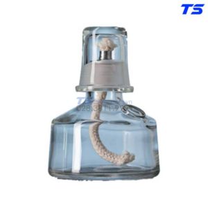 Đèn cồn thủy tinh 100ML, có bấc, tim - 234002455 - Duran
