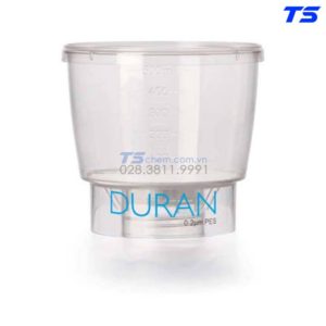 Bộ lọc chân không tiệt trùng bằng nhựa, PES, GL45 - 29270 - Duran
