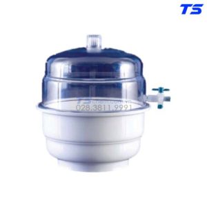 Bình Hút Ẩm Nhựa, Có Vòi - 039.12 - Isolab