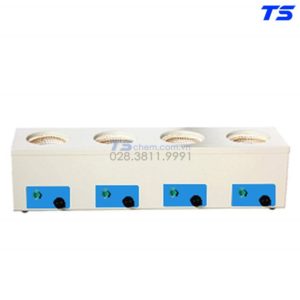 Bếp đun bình cầu 4 vị trí, không hiện số - HM-4 - Joanlab