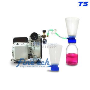 Cốc lọc chân không, màng lọc PVDF, PES - Finetech