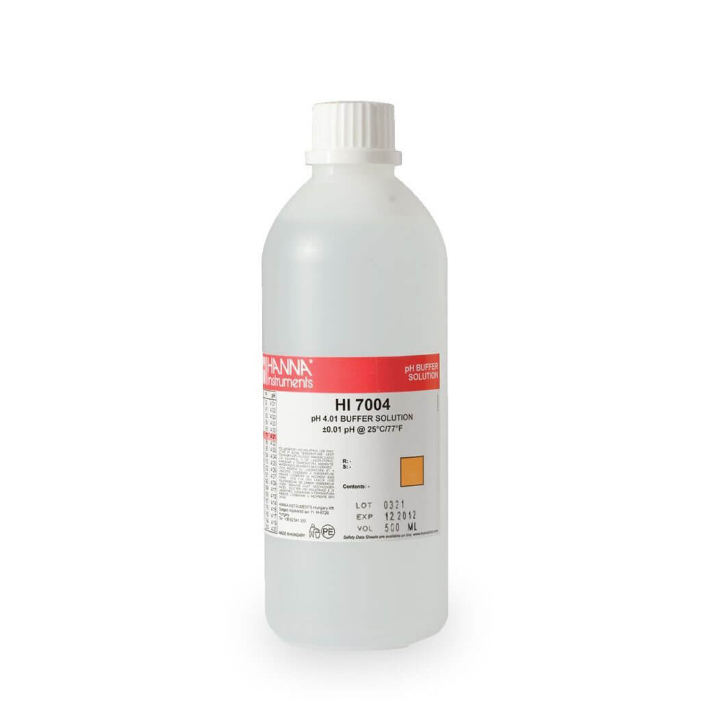 Dung dịch hiệu Chuẩn pH 4.01 - 500mL - HI7004L - Hanna