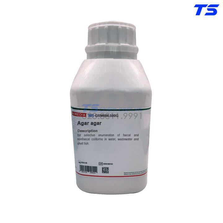Môi trường vi sinh Agar agar - GRM666 - Himedia