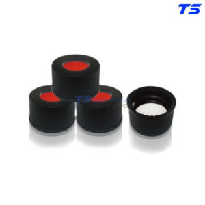 Nắp lọ đựng mẫu 13mm ren vít, septa PTFE và silicone tự nhiên - Finetech