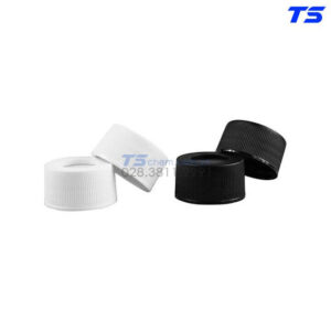 Nắp lọ đựng mẫu 22mm ren vít, septa PTFE và silicone tự nhiên - Finetech