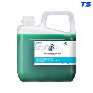 Xà phòng rửa tay sát khuẩn Foaming Hand Soap hương táo 5kg