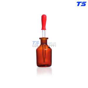 Chai nhỏ giọt nâu thủy tinh soda-lime - Duran