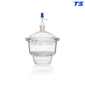 Bình hút ẩm có vòi, vĩ sứ - Duran