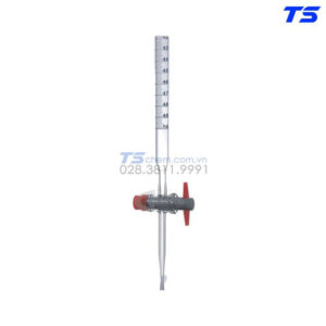Burette vạch xanh khóa nhựa (có CA) - 115.223 - Glassco