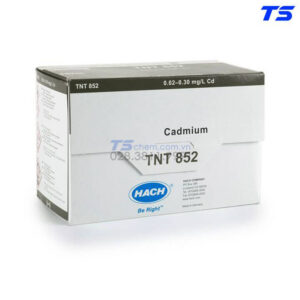 Bộ thuốc thử Cd (0.02 - 0.3 mg/L Cd) TNT+, dòng sản phẩm TNTplus, PK/25 - TNT852 - Hach