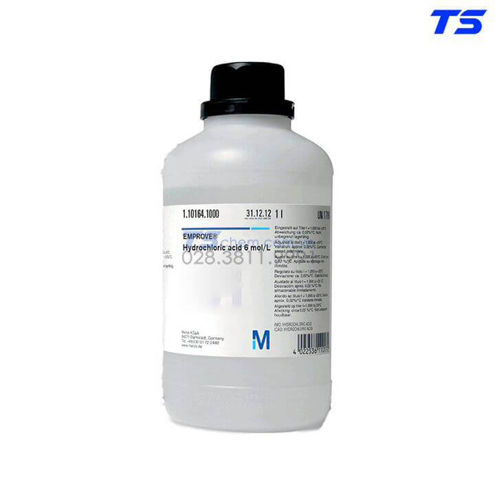 Hydrochloric acid 6 mol/L - 110164 - Merck