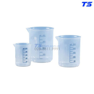 Cốc nhựa trong PP vạch xanh - Vitlab