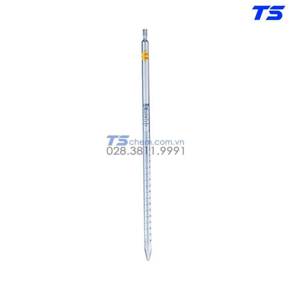Pipet thẳng vạch xanh, AS – 21.01 – Isolab