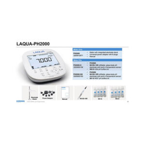 Máy đo pH/ORP/Nhiệt độ để bàn PH2000-S (Trọn bộ) - Horiba