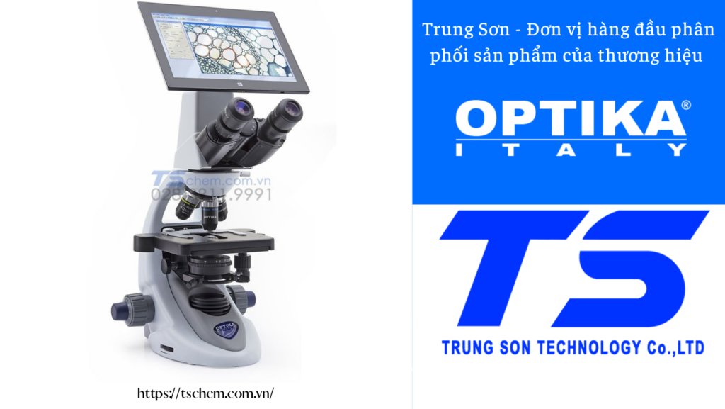 Trung Sơn - Chuyên phân phối kính hiển vi Optika chính hãng, chính xác và giá tốt