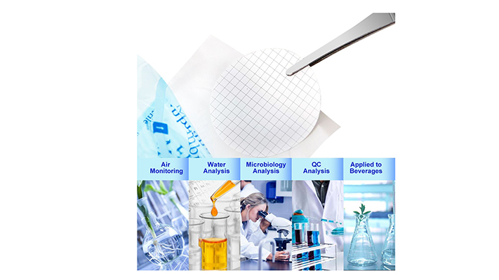 Màng lọc vi sinh MCE lưới 0.45μm, 47mm, trắng - Membrane Solutions - MFMCE047045GWS