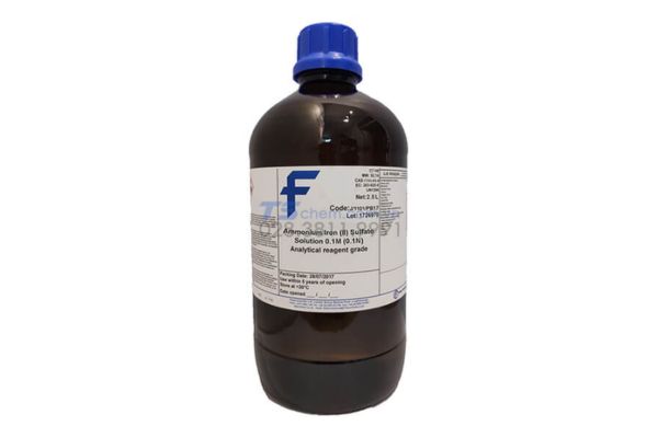 Hóa chất Ammonium iron (II) sulfate solution 0.1M (0.1N) - Fisher J/1101/PB17