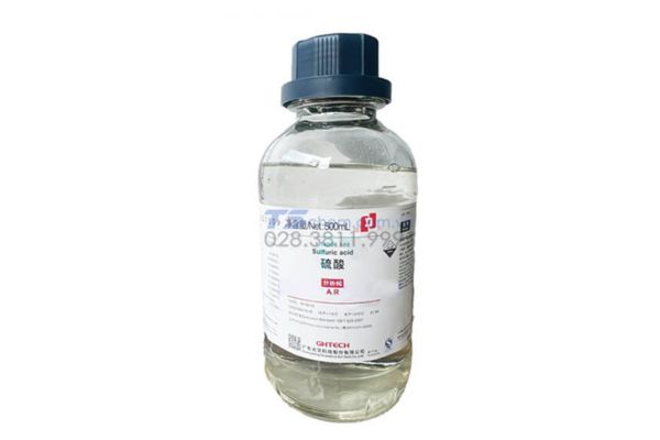 Hóa chất Sulfuric acid H2SO4 (500ML) - Sơn Đầu - 7664-93-9