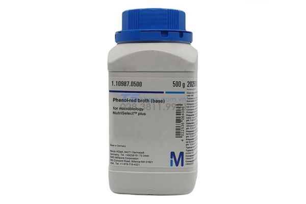 Môi trường vi sinh Phenol-Red Broth (Base) (500G) - Merck 110987