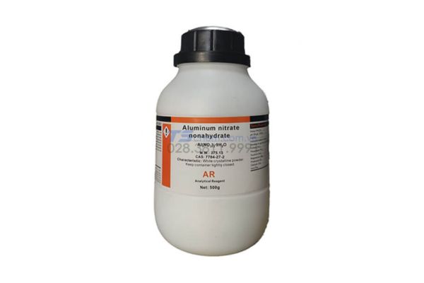 Hóa chất Aluminum nitrate nonahydrate Al(NO3)3.9H2O (500G) - Xilong 7784-27-2