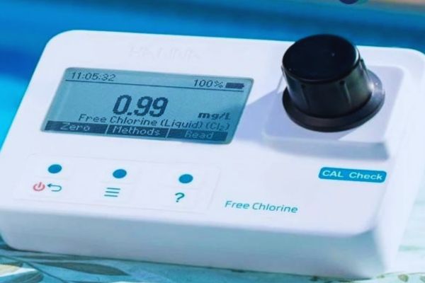 Thiết bị đo clo giúp bạn có thể kiểm soát độ clo có trong nước