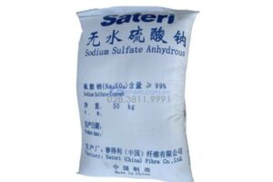 Hóa chất Sodium sulfate 99% (bao sateri) Na2SO4 Trung Quốc 7757-82-6