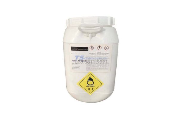 Hóa chất Trichloroisocyanuric Acid TCCA 90% (ClNCO)3 (dạng viên) - Hàng Trung Quốc - 87-90-1